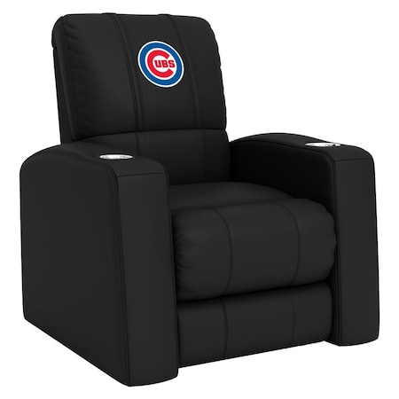 Dreamseat Relax Recliner with Chicago Cubs Logo XZ418301RHTCDBLK-PSMLB20040